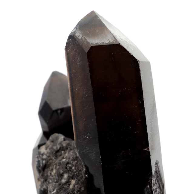 モリオン 黒水晶 原石 クラスター ポイント 山東省産 1点物 浄化 魔除け 天然石 パワーストーン Morion quartz