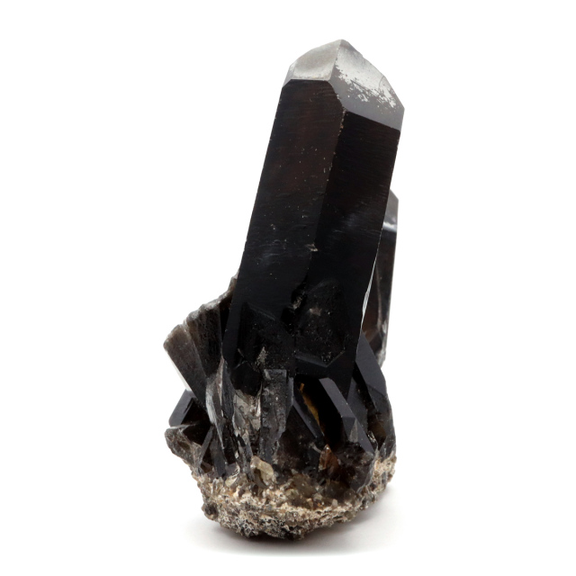 モリオン 黒水晶 原石 クラスター ポイント 山東省産 1点物 浄化 魔除け 天然石 パワーストーン Morion quartz