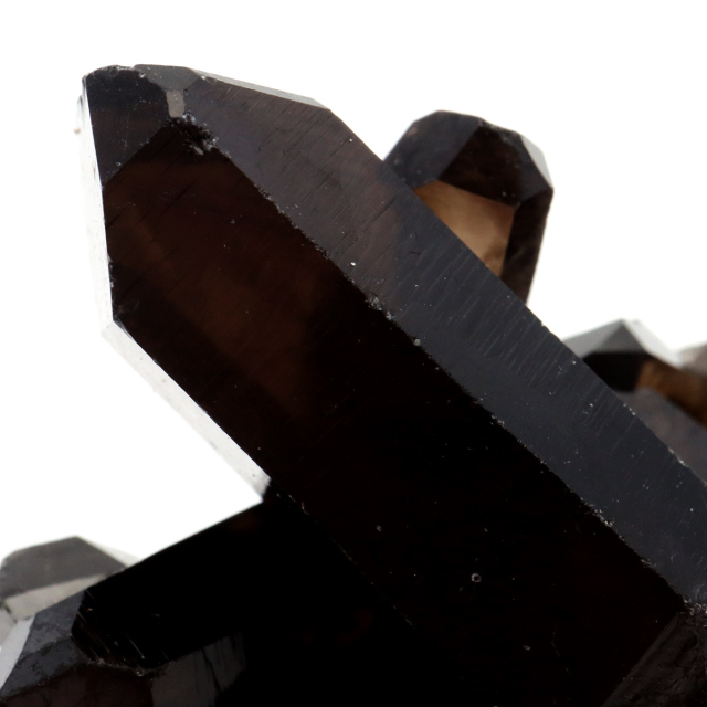 モリオン 黒水晶 原石 クラスター ポイント 山東省産 1点物 浄化 魔除け 天然石 パワーストーン Morion quartz