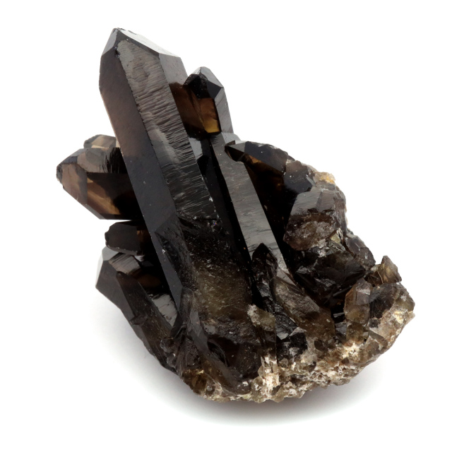 モリオン 黒水晶 原石 クラスター ポイント 山東省産 1点物 浄化 魔除け 天然石 パワーストーン Morion quartz