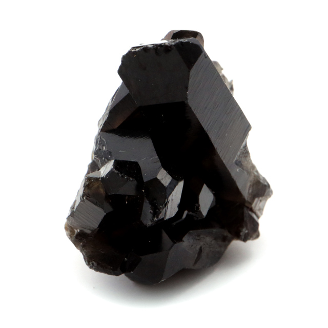 モリオン 黒水晶 原石 クラスター ポイント 山東省産 105g 1点物 浄化