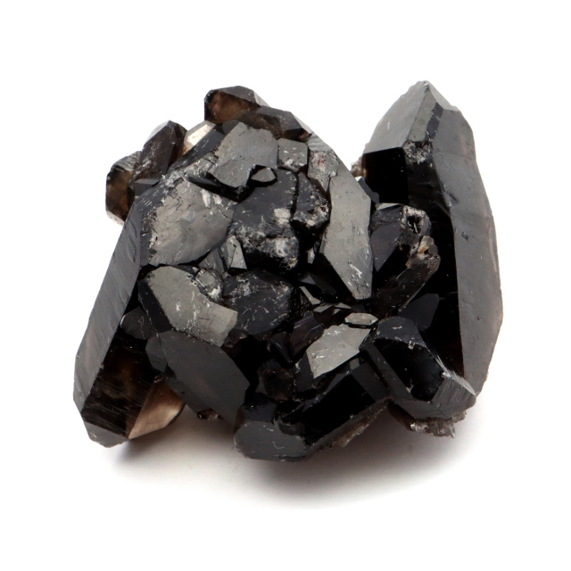 モリオン 黒水晶 原石 クラスター ポイント 山東省産 1点物 浄化 魔除け 天然石 パワーストーン Morion quartz