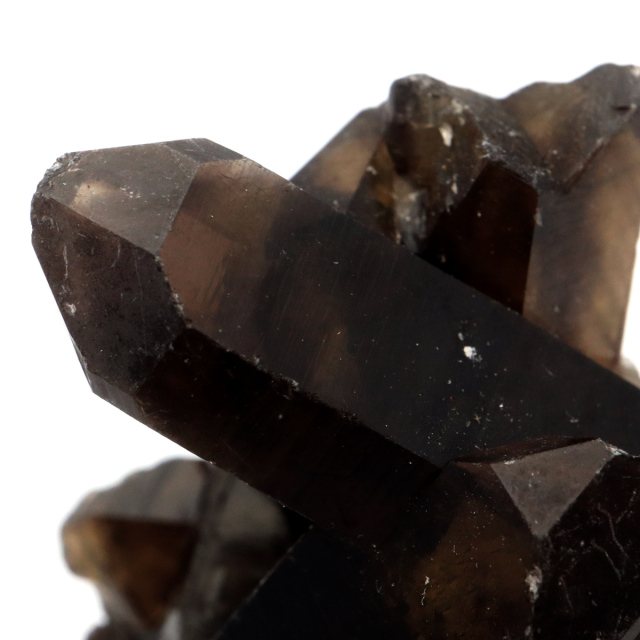 モリオン 黒水晶 原石 クラスター ポイント 山東省産 44g 1点物 浄化