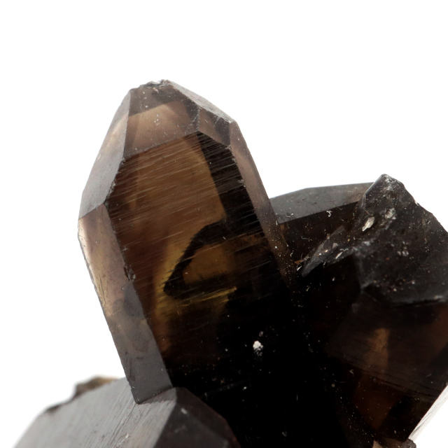 モリオン 黒水晶 原石 クラスター ポイント 山東省産 44g 1点物 浄化