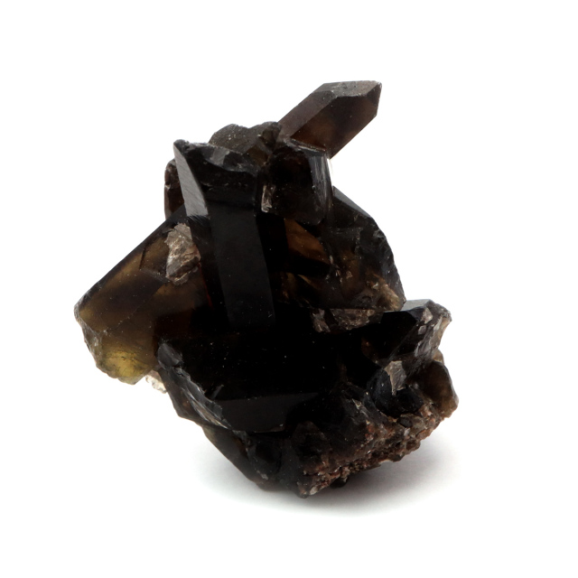 モリオン 黒水晶 原石 クラスター ポイント 山東省産 1点物 浄化 魔除け 天然石 パワーストーン Morion quartz