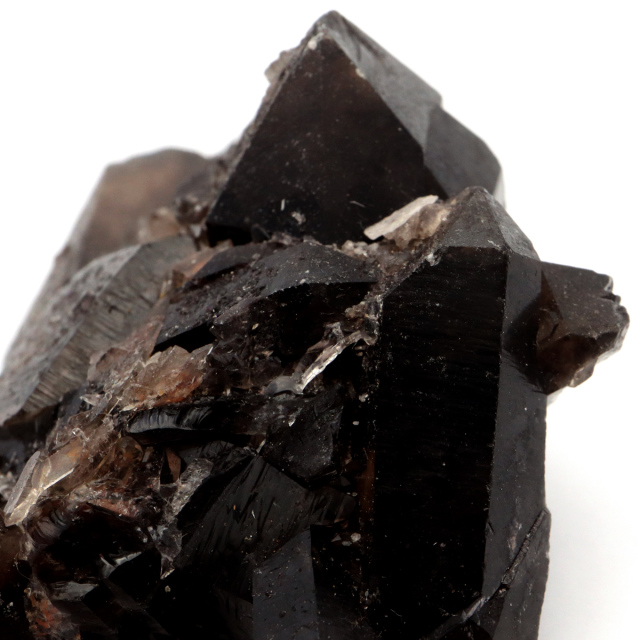 モリオン 黒水晶 原石 クラスター ポイント 山東省産 1点物 浄化 魔除け 天然石 パワーストーン Morion quartz