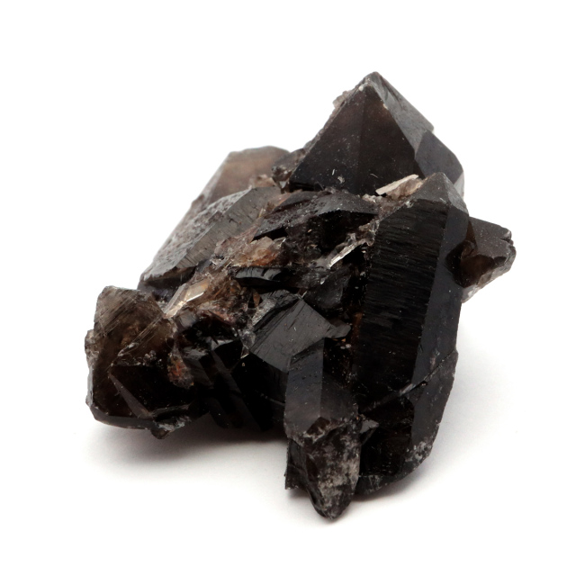 モリオン 黒水晶 原石 クラスター ポイント 山東省産 1点物 浄化 魔除け 天然石 パワーストーン Morion quartz