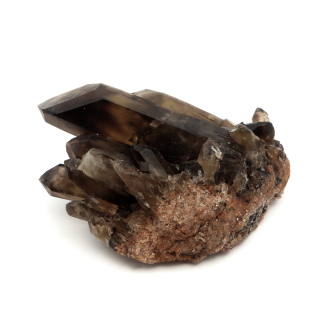 モリオン 黒水晶 原石 クラスター ポイント 山東省産 82g 1点物 浄化