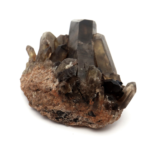 モリオン 黒水晶 原石 クラスター ポイント 山東省産 1点物 浄化 魔除け 天然石 パワーストーン Morion quartz