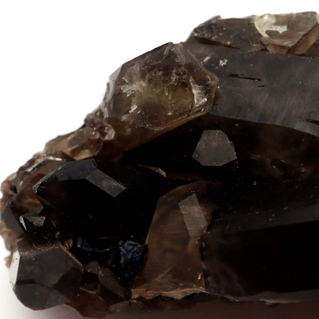 モリオン 黒水晶 原石 クラスター ポイント 山東省産 1点物 浄化 魔除け 天然石 パワーストーン Morion quartz