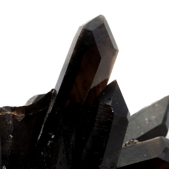 モリオン 黒水晶 原石 クラスター ポイント 山東省産 1点物 浄化 魔除け 天然石 パワーストーン Morion quartz