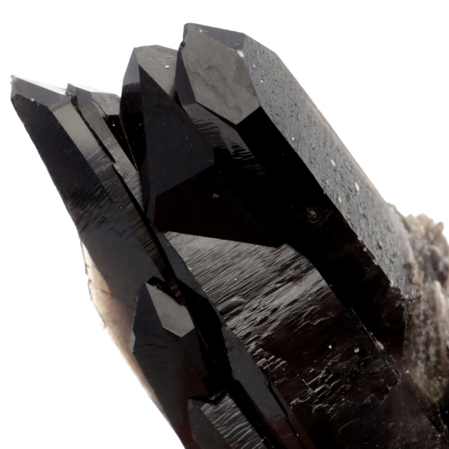 モリオン 黒水晶 原石 クラスター ポイント 山東省産 1点物 浄化 魔除け 天然石 パワーストーン Morion quartz