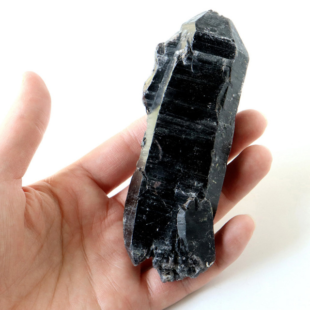 山東省産 モリオン 黒水晶 原石 浄化 魔除け 天然石 パワーストーン