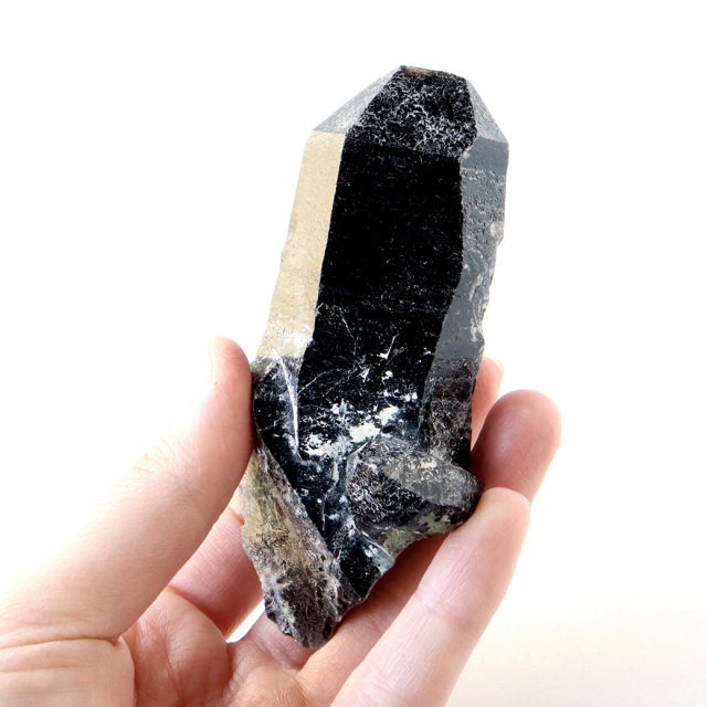 山東省産 モリオン 黒水晶 原石 浄化 魔除け 天然石 パワーストーン