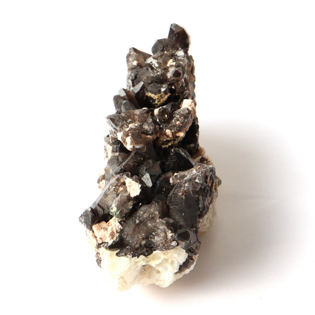 山東省産 モリオン 黒水晶 クラスター 原石 浄化 魔除け 天然石 パワーストーン