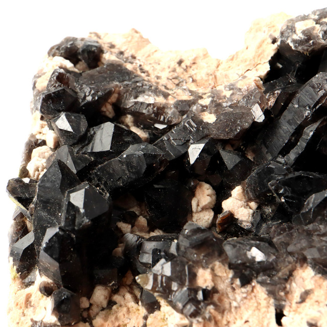 山東省産 モリオン 黒水晶 クラスター 原石 浄化 魔除け 天然石 パワーストーン