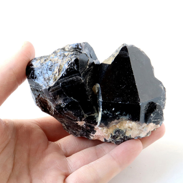 山東省産 モリオン 黒水晶 原石 浄化 魔除け 天然石 パワーストーン