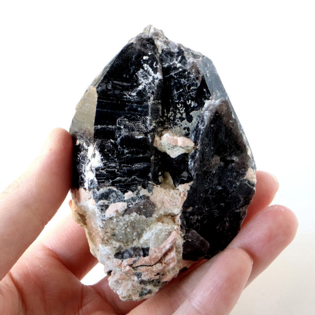 山東省産 モリオン 黒水晶 原石 浄化 魔除け 天然石 パワーストーン