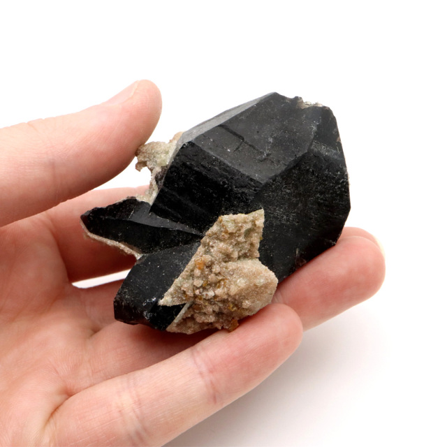 モリオン 黒水晶 原石 ポイント 山東省産 1点物 浄化 魔除け 天然石 パワーストーン
