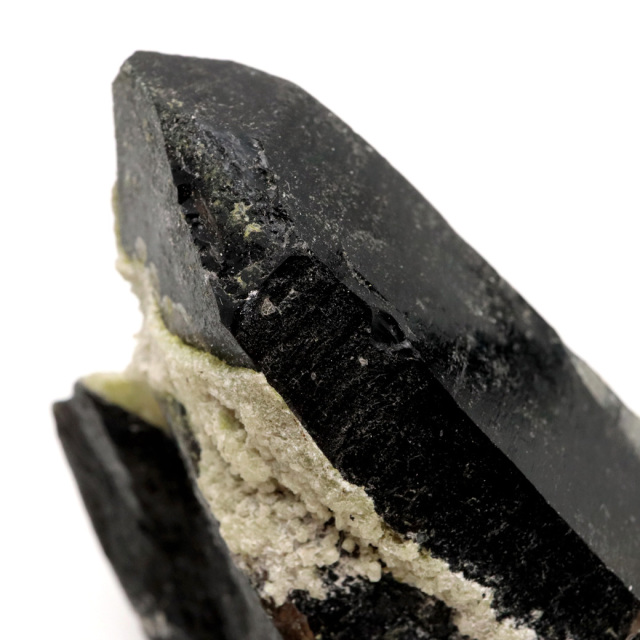 モリオン 黒水晶 原石 ポイント 山東省産 1点物 浄化 魔除け 天然石 パワーストーン