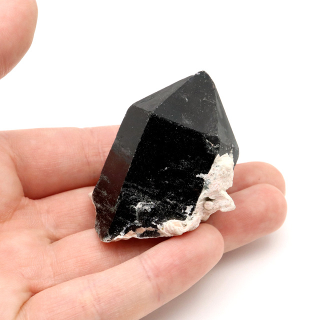 モリオン 黒水晶 原石 ポイント 山東省産 1点物 浄化 魔除け 天然石 パワーストーン