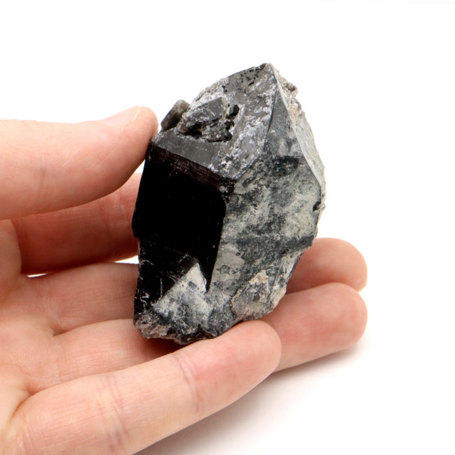 モリオン 黒水晶 原石 ポイント 山東省産 1点物 浄化 魔除け 天然石 パワーストーン