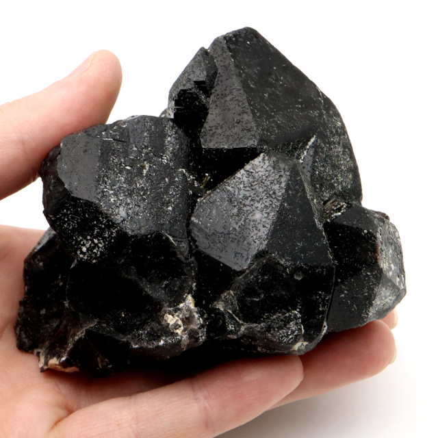 モリオン 黒水晶 原石 ポイント 山東省産 1点物 浄化 魔除け 天然石 パワーストーン