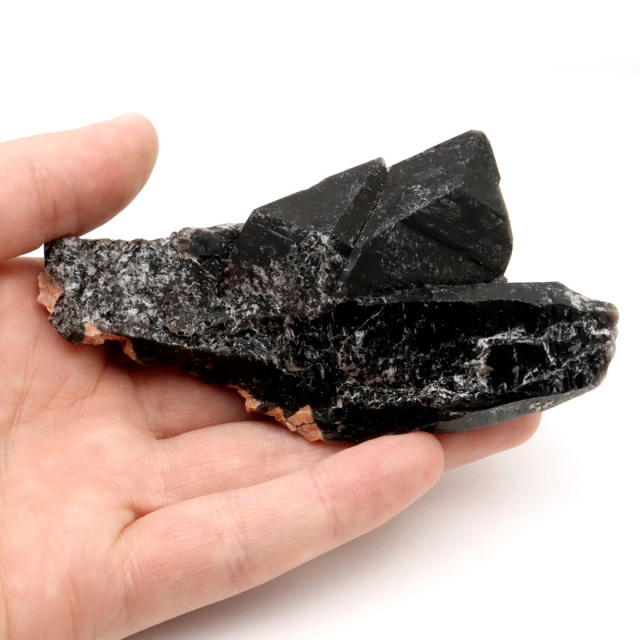 モリオン 黒水晶 原石 ポイント 山東省産 1点物 浄化 魔除け 天然石 パワーストーン