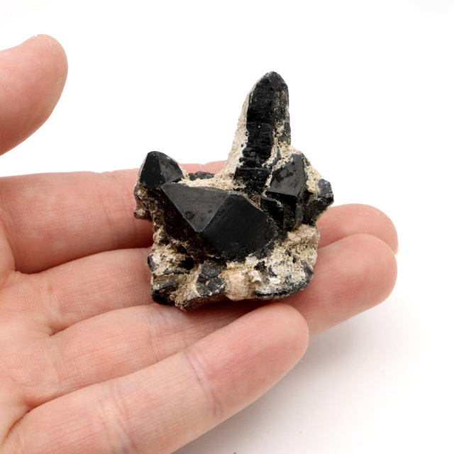 モリオン 黒水晶 原石 ポイント 山東省産 1点物 浄化 魔除け 天然石 パワーストーン