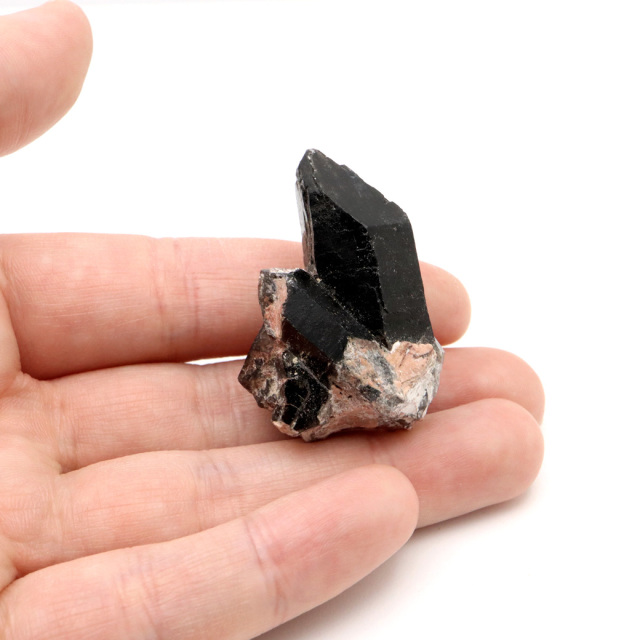 モリオン 黒水晶 原石 ポイント 山東省産 1点物 浄化 魔除け 天然石 パワーストーン