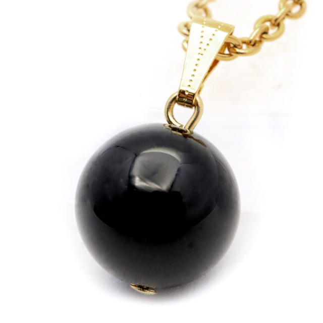 モリオン ネックレス 黒水晶 ペンダント レディース メンズ 天然石 パワーストーン 魔除け お守り石 石言葉 シンプル 浄化