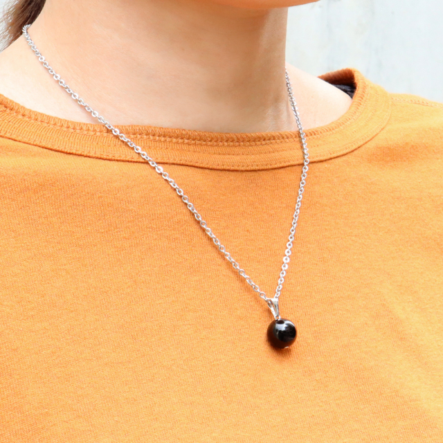 モリオンたんのネックレスたん！綺麗！ モリオン ネックレス 黒水晶 ペンダント レディース メンズ