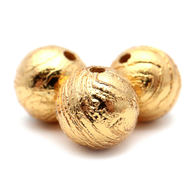 ギベオン 隕石 ビーズ 粒売り 6mm 1粒売り ゴールド パーツ 材料 ハンドメイド バラ売り 手芸 パワーストーン DIY 制作