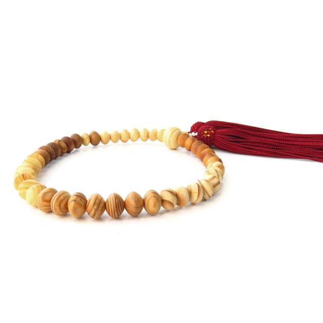 高野山 六木（りくぼく）御念珠 女性用 木箱付き 世界遺産 金剛峯