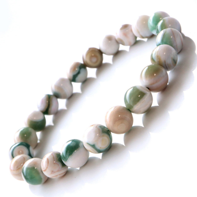 オーシャンジャスパー ブレスレット 天然石 1点物 マダガスカル産