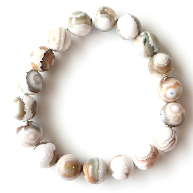 オーシャンジャスパー ブレスレット 天然石 1点物 マダガスカル産