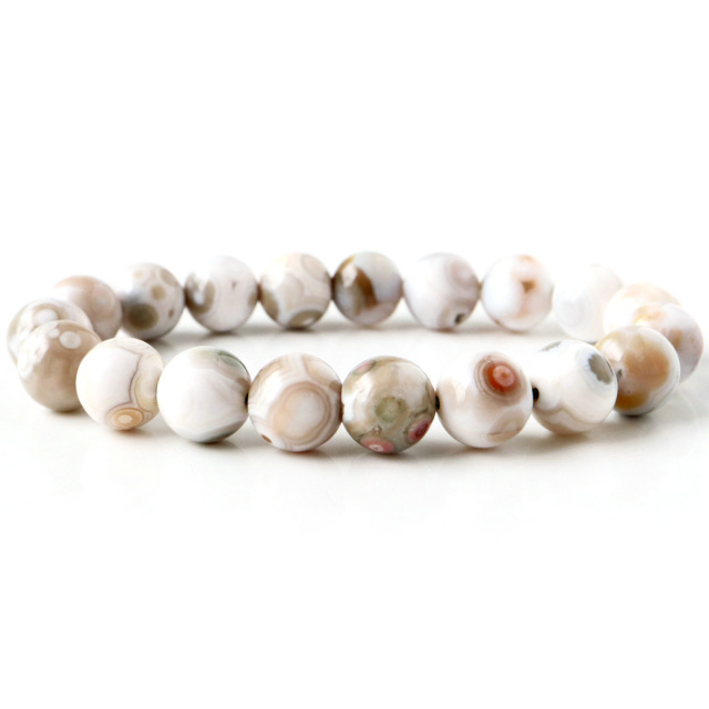 オーシャンジャスパー ブレスレット 天然石 1点物 マダガスカル産