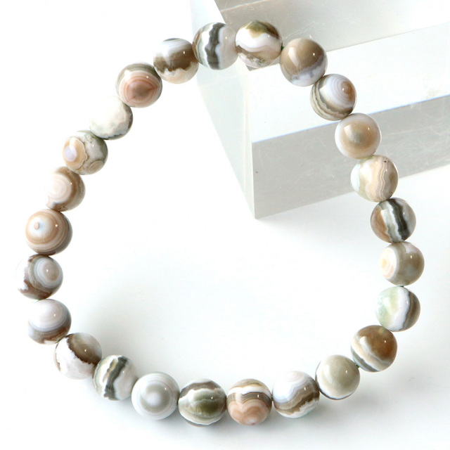 オーシャンジャスパー ブレスレット 天然石 1点物 マダガスカル産