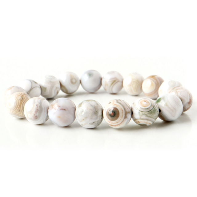 オーシャンジャスパー ブレスレット 天然石 1点物 マダガスカル産