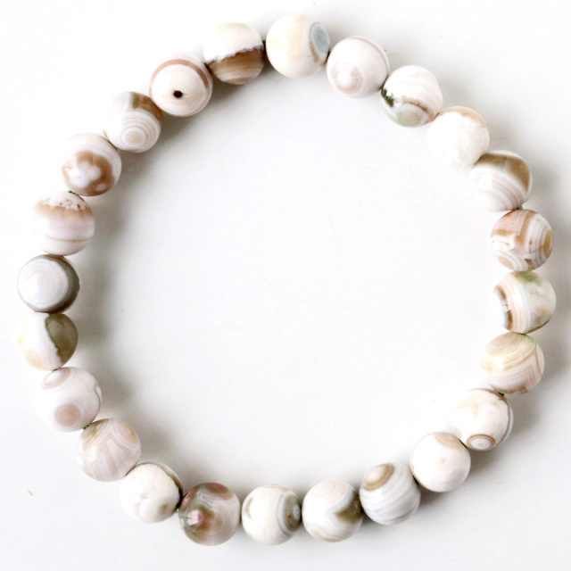 オーシャンジャスパー ブレスレット 天然石 1点物 マダガスカル産