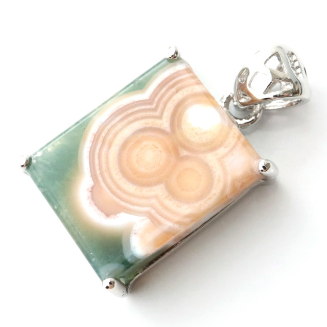 オーシャンジャスパー ペンダント Silver925 天然石 1点物 マダガスカル産