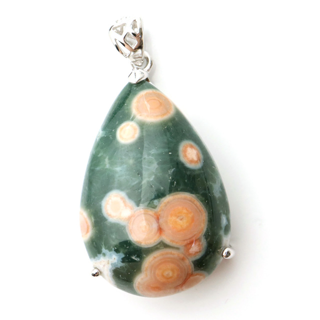 オーシャンジャスパー ペンダント Silver925 天然石 1点物 マダガスカル産