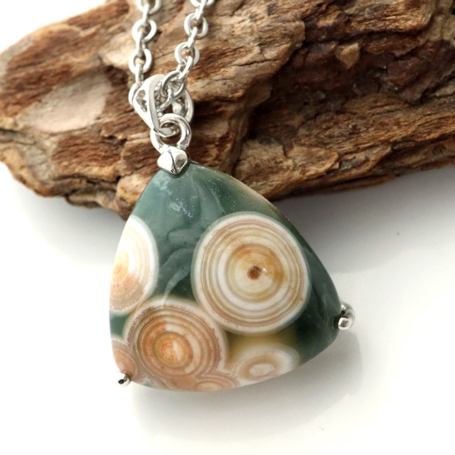 オーシャンジャスパー ペンダント Silver925 天然石 1点物 マダガスカル産
