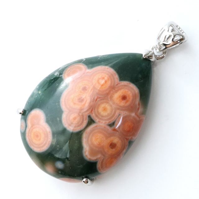 オーシャンジャスパー ペンダント Silver925 天然石 1点物 マダガスカル産
