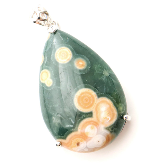 オーシャンジャスパー ペンダント Silver925 天然石 1点物 マダガスカル産