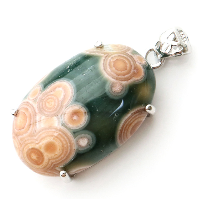 オーシャンジャスパー ペンダント Silver925 天然石 1点物 マダガスカル産