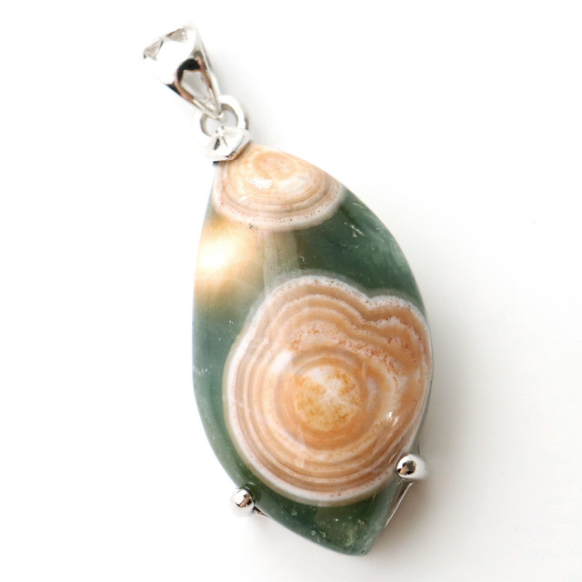 オーシャンジャスパー ペンダント Silver925 天然石 1点物 マダガスカル産