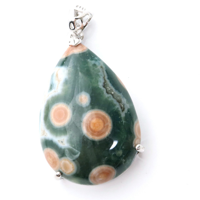 オーシャンジャスパー ペンダント Silver925 天然石 1点物 マダガスカル産
