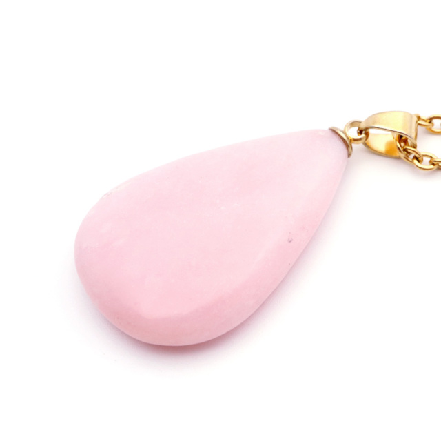 ピンクオパール ペンダント 天然石 ネックレス 1点もの 蛋白石 パワーストーン Pink Opal