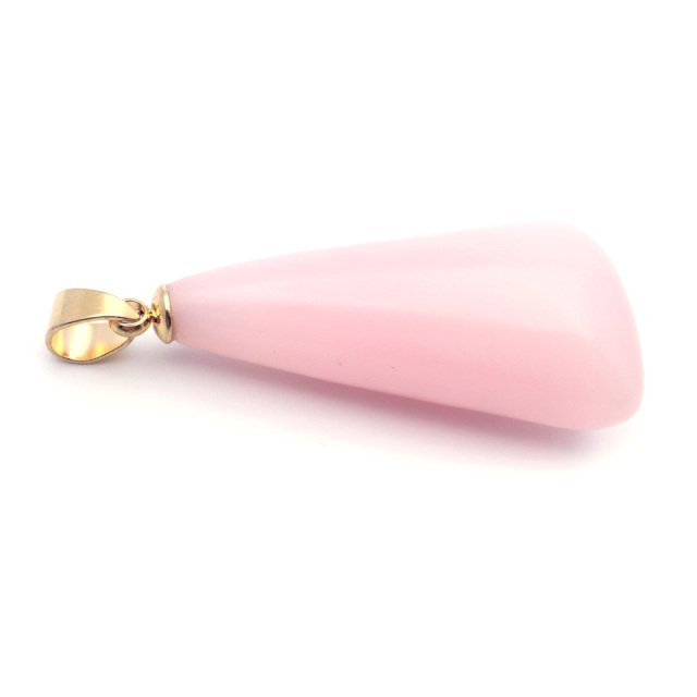 ピンクオパール ペンダント 天然石 ネックレス 1点もの 蛋白石 パワーストーン Pink Opal